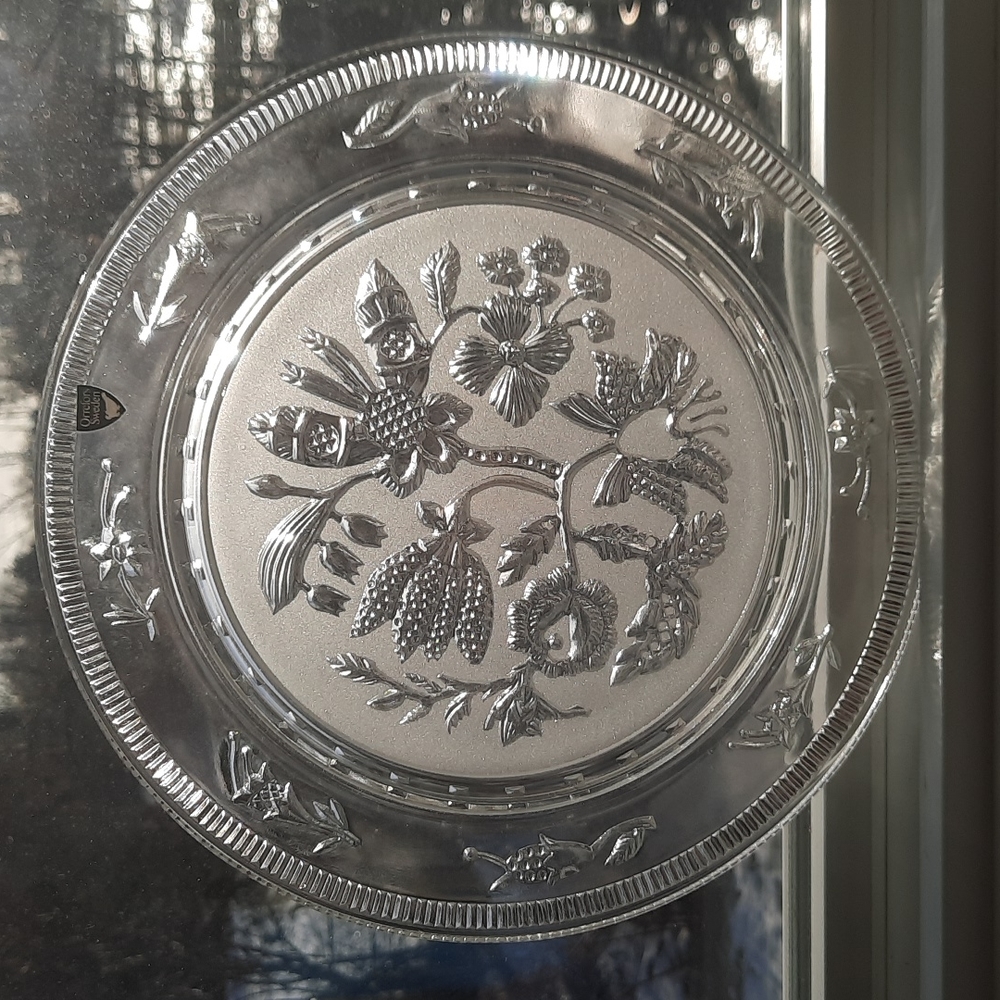 🇸🇪ORREFORS Sweden Alice glass plate